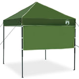 Canopy Tent Manual Green 194 x 194 x 251 cm Fabric 42007375