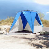 Beach Tent 4-Person Azure Blue Quick Release Waterproof 4005305