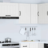 Kitchen Wall Cabinet Lucca White Engineered Wood 853787
