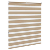 Zebra Blind Sand Brown 135x150 cm Fabric Width 130,9 cm Polyester 4014554