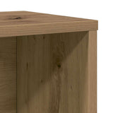 Bookcase Artisan Oak 60x24x76.5 cm Engineered Wood 860390