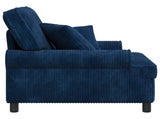 XL Armchair with Cushions Navy 1.5 Lines Fabric 42043480