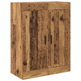 Highboard 2 pcs Old Wood Engineered Wood 3415667