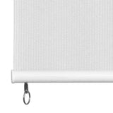 Outdoor Roller Blind 205 cm White 43476