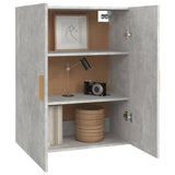 Hanging Wall Cabinet Concrete Grey 69.5x34x90 cm 812262