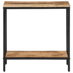 Console Table 70x35x70 cm Solid Rough Wood Mango 374070