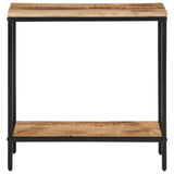 Console Table 70x35x70 cm Solid Rough Wood Mango 374070