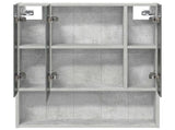 Bathroom Mirror Cabinet Concrete Grey 60 x 14.5 x 70 cm 889186