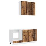 Kitchen Unit LUCCA 5 pcs Old Wood Engineered Wood 3438263