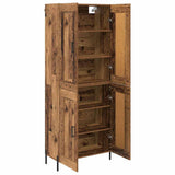 Highboard 2 pcs Old Wood Engineered Wood 3415606