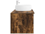 Bathroom Furniture Set 2 pcs Smoked Oak Engineered Wood 3403924