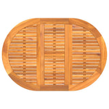 Garden Table Folding 5 pcs Brown Solid Acacia Wood 4103890