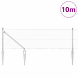 Welded Wire Fence with Spikes 10 x 0.5 m 3351916
