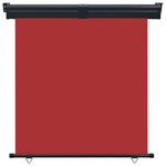 Balcony Side Awning 175x250 cm Red 48439