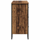 Chest of Drawers with Drawer 2 pcs Old Wood 91 x 35.5 x 74.5 cm 3365603