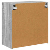 TV Wall Cabinet Grey Sonoma 59.5 x 31 x 60 cm Engineered Wood 892355