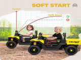 Kids Ride on Car, 12V Electric Kids UTV with Electric Dump Bed, 4-Wheel Suspension for 3-8 Years, T3398P555142