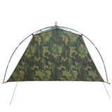 Tunnel Tent Camouflage 4-Person 185T Polyester with PU Coating 42019361
