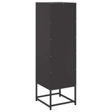 Highboard Black 36x39x123 cm Steel 846524