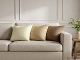 Cushion with Pillow HEERLEN 12 pcs Cream Polyester 924705