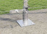 Welded Wire Fence with Concrete Base 50 x 1.4 m 3353843