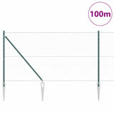 Welded Wire Fence with Spikes 100 x 1.4 m 3353176