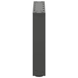 Coffee Table Legs U-Shaped 2 pcs Anthracite 40x cm Steel 4013134