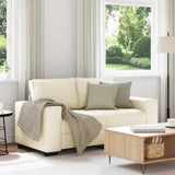Sofa Beige 160 x 77 x 82 cm Linen 4105165