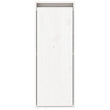 Wall Cabinets 2 pcs White 30x30x80 cm Solid Wood Pine 813498