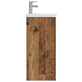 Bathroom Vanity with Sink Old Wood 42 x 40 x 84.5 cm 890678