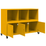 Sideboard Mustard Yellow 100.5x39x72 cm Steel 846737