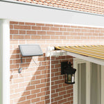 Retractable Awning with Manual Multicolour 600 x 300 cm Fabric 3331622