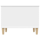 Coffee Table White 60x44.5x45 cm Engineered Wood 819564