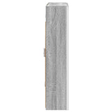 Bathroom Mirror Cabinet Grey Sonoma 53.5 x 15.5 x 70 cm 889236