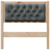 Headboard Other Brown and dark grey 75 cm Solid pine wood 879040