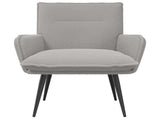 Armchair Light Grey Boucl 42047692