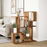 Room Divider Bookcase Old Wood 92x29x112 cm Engineered Wood 858127