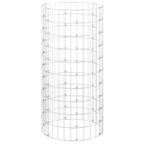 Circular Gabion Pole Galvanised Steel 50x100 cm 152016