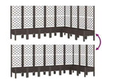 Garden Planter with Trellis Brown 200x160x142 cm PP 367945