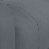 Massage Chair Dark Grey Velvet 342411