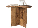 Side Table 2 pcs Old Wood 39 x 38 cm Engineered Wood 8001094