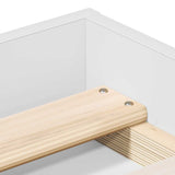 Bed Frame without Mattress White 140x200 cm 3203859