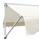 Free Standing Awning 4x3 m Cream 143745