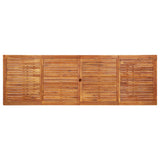 Garden Dining Table 280x90x75 cm Solid Acacia Wood 315947