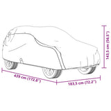 Car Cover for SUV Full Grey M Non-Woven Fabric 4008940