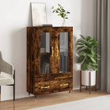 Highboard Smoked Oak 69.5x31x115 cm Engineered Wood 828281