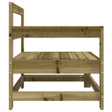 Garden Corner Sofas 2 pcs Impregnated Wood Pine 825512