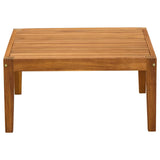 Table Solid Acacia Wood Natural 60 x 60 x 30 cm 3407793