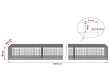 Gabion with 3.5 mm Wire and 5x5 cm Mesh 400x100x50 cm 3462410
