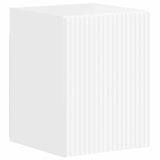 TV Cabinet Set 4 pcs High Gloss White Engineered Wood 3409037